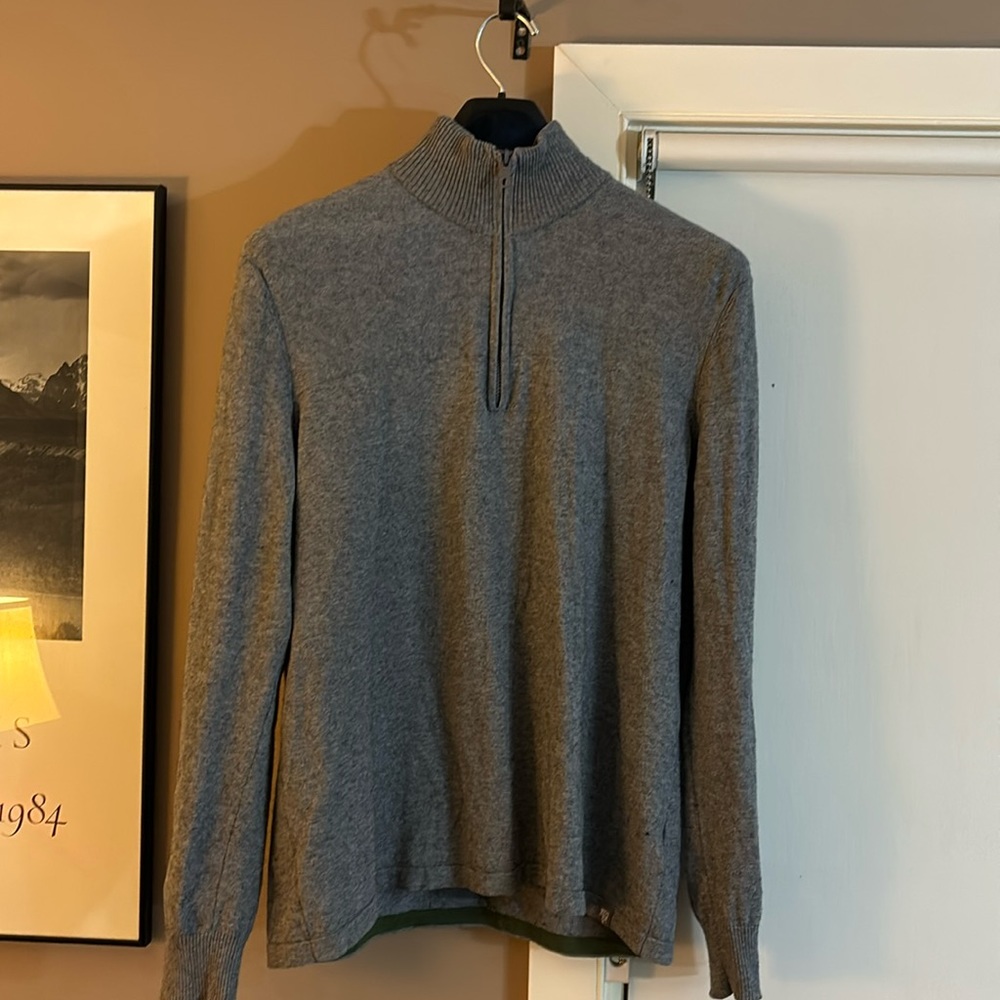 Northface 1/4 zip sweater pullover XL Men’s